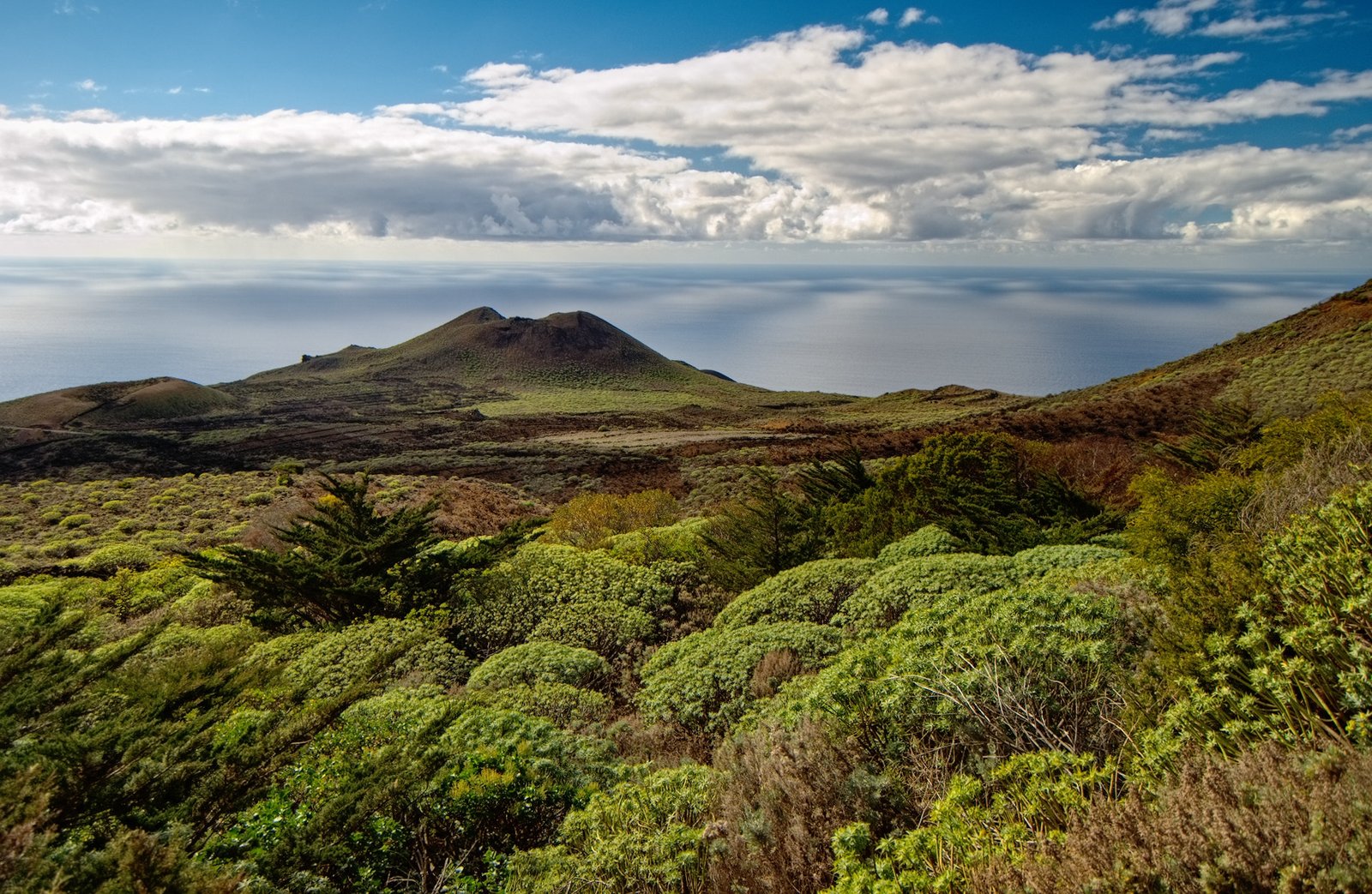 Natural landscape of El Hierro