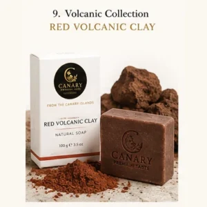 Red Volcanic Clay Natural Soap