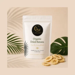 Organic Dried Canary Banana